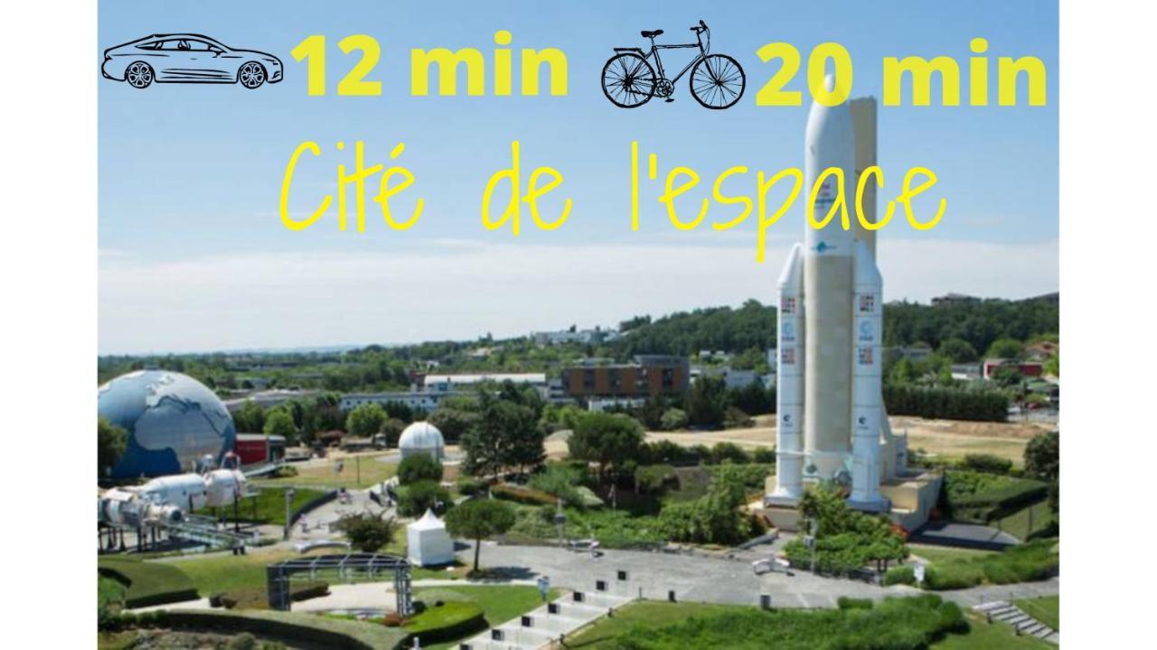 Ferienwohnung Les Jardins De Rangueil, Parking, Metro, Piscine Toulouse Exterior foto